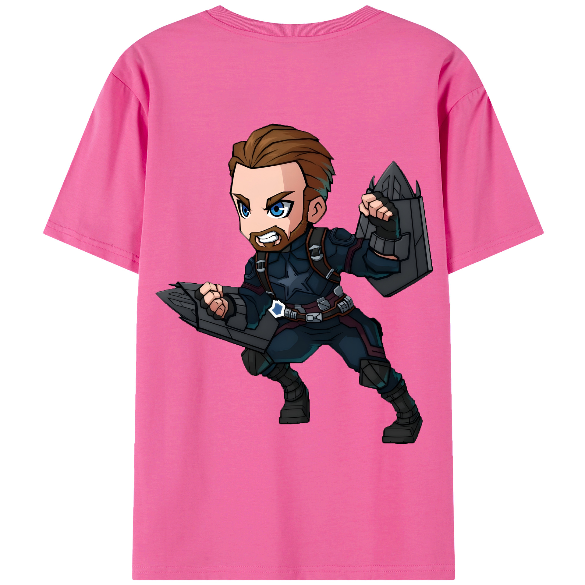 （画像用） アベンジャーズ The Avengers レディース半袖Tシャツ(バックプリント)